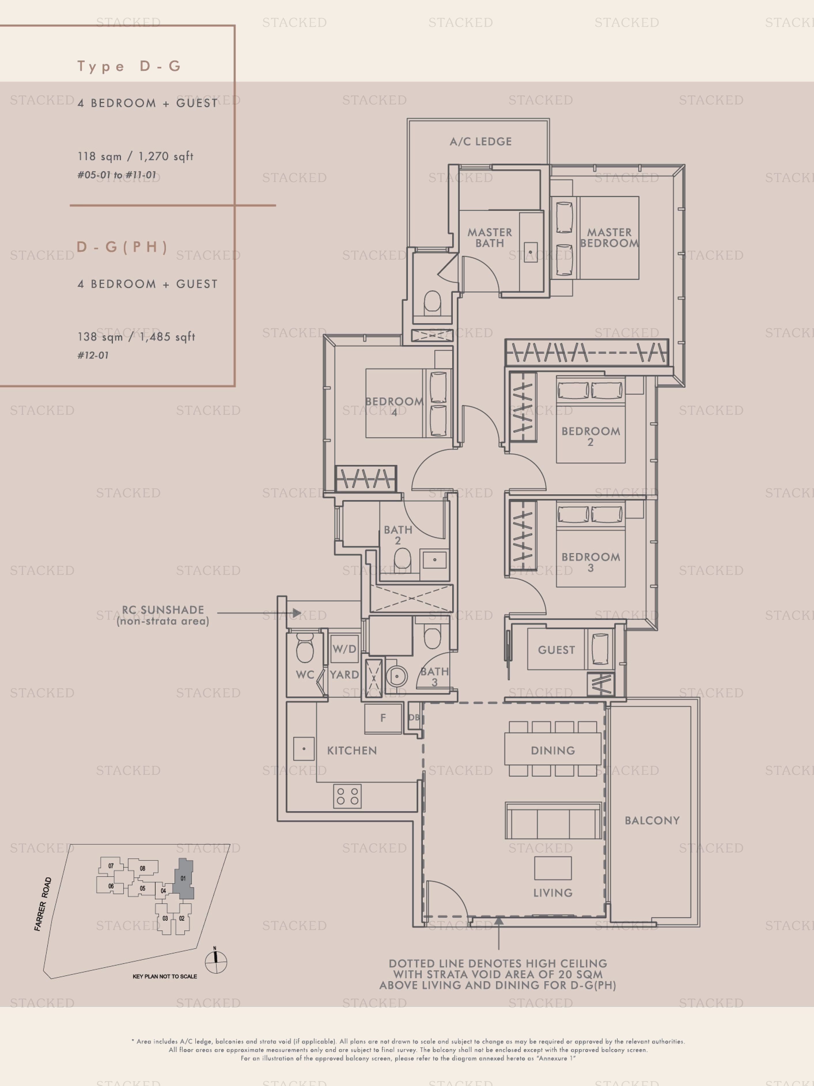 Wilshire Residences floor plan